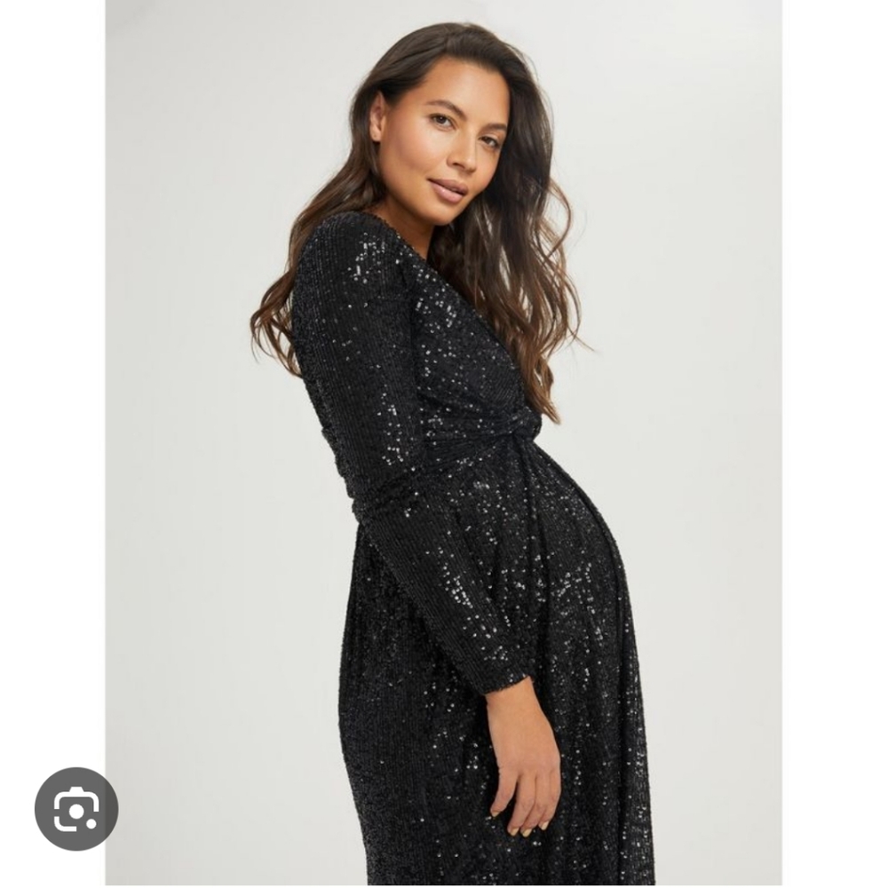Pietro Burnelli Sequin Maternity Dress